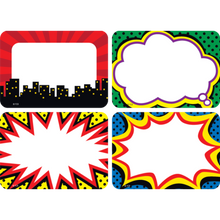 Load image into Gallery viewer, Superhero Name Tags/Labels - Multi-Pack
