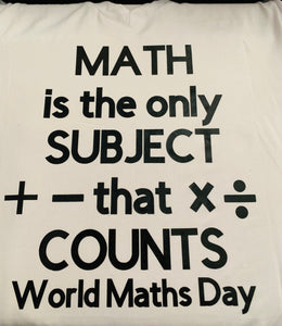 World Math Day T-Shirt