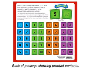 Double Sided Magnetic Number Tiles