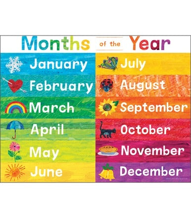 World of Eric Carle Months