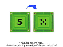 Load image into Gallery viewer, Double Sided Magnetic Number Tiles
