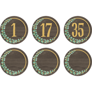 Eucalyptus Numbers Magnetic Accents