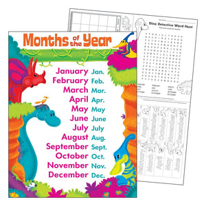 Months of the Year Dino-Mite Pals