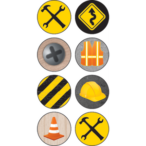 Under Construction Mini Chart Stickers