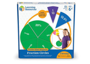Double Sided Magnetic Fraction Circles