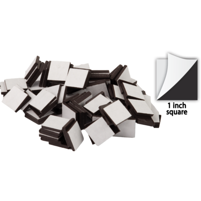 Adhesive Magnetic Squares 1