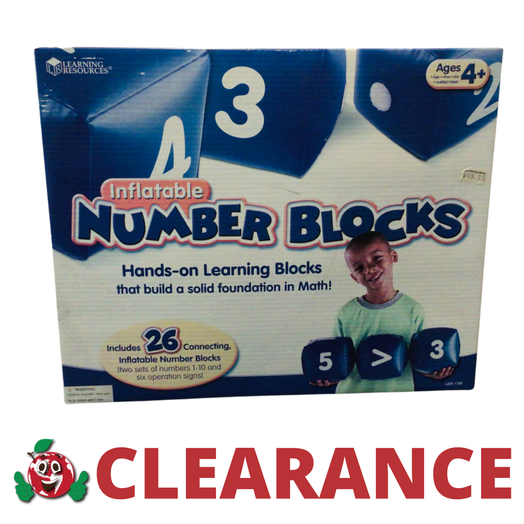 Inflatable Number Blocks – The Learning World