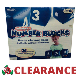 Inflatable Number Blocks