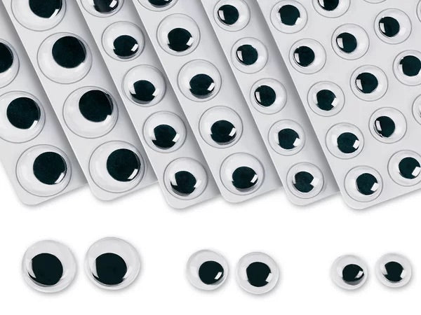 Peel and Stick Wiggly Eyes
