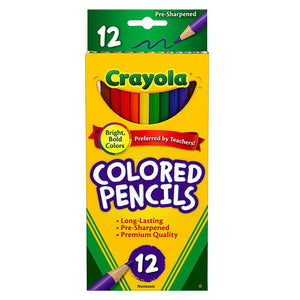 Crayola Colored Pencils 12 Colors