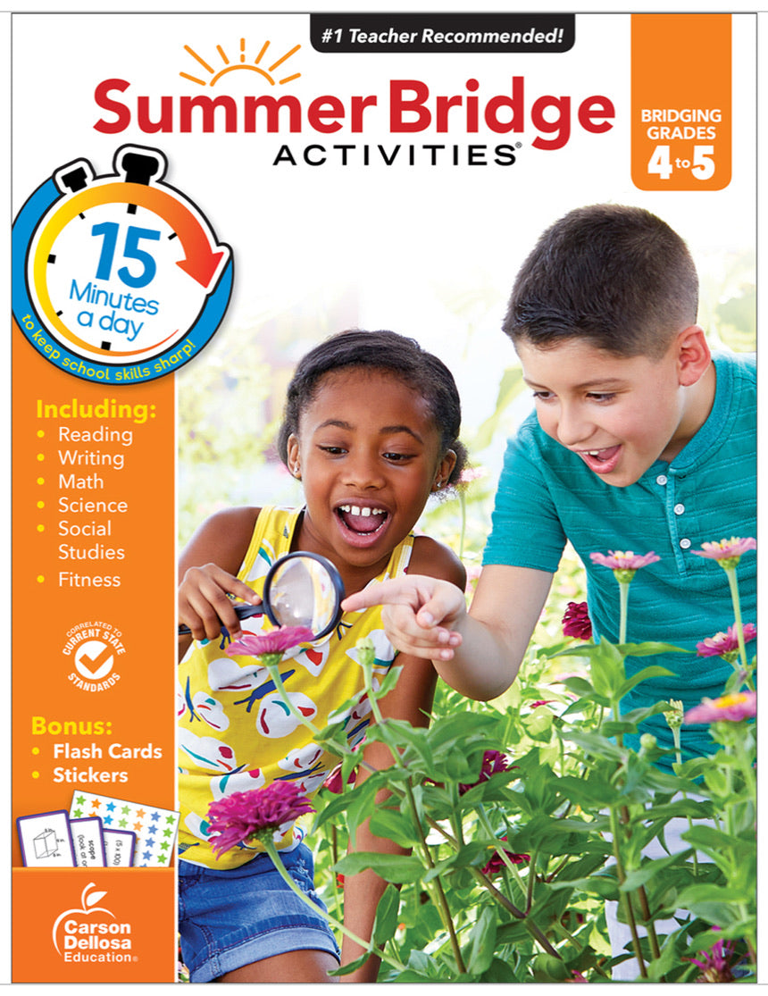 Summer Bridge Activities 4-5 (Students entering Primary 6)
