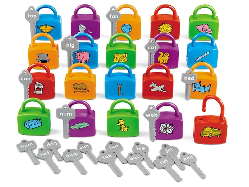 Simple Words Learning Locks
