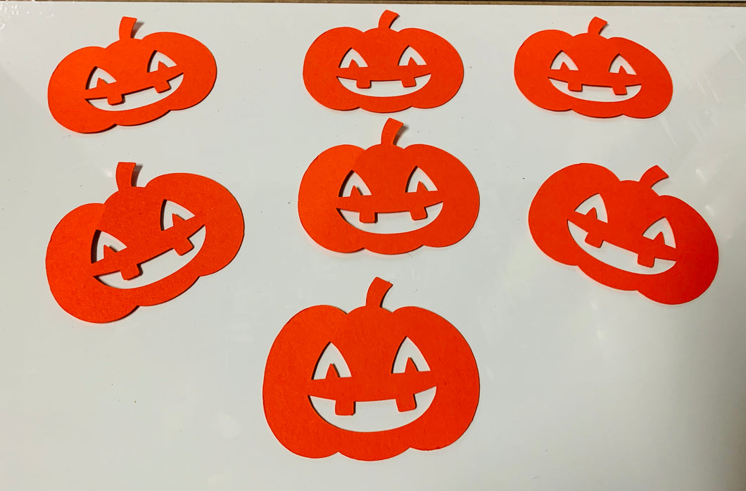 Jack O' Lantern Pumpkin Cut Outs
