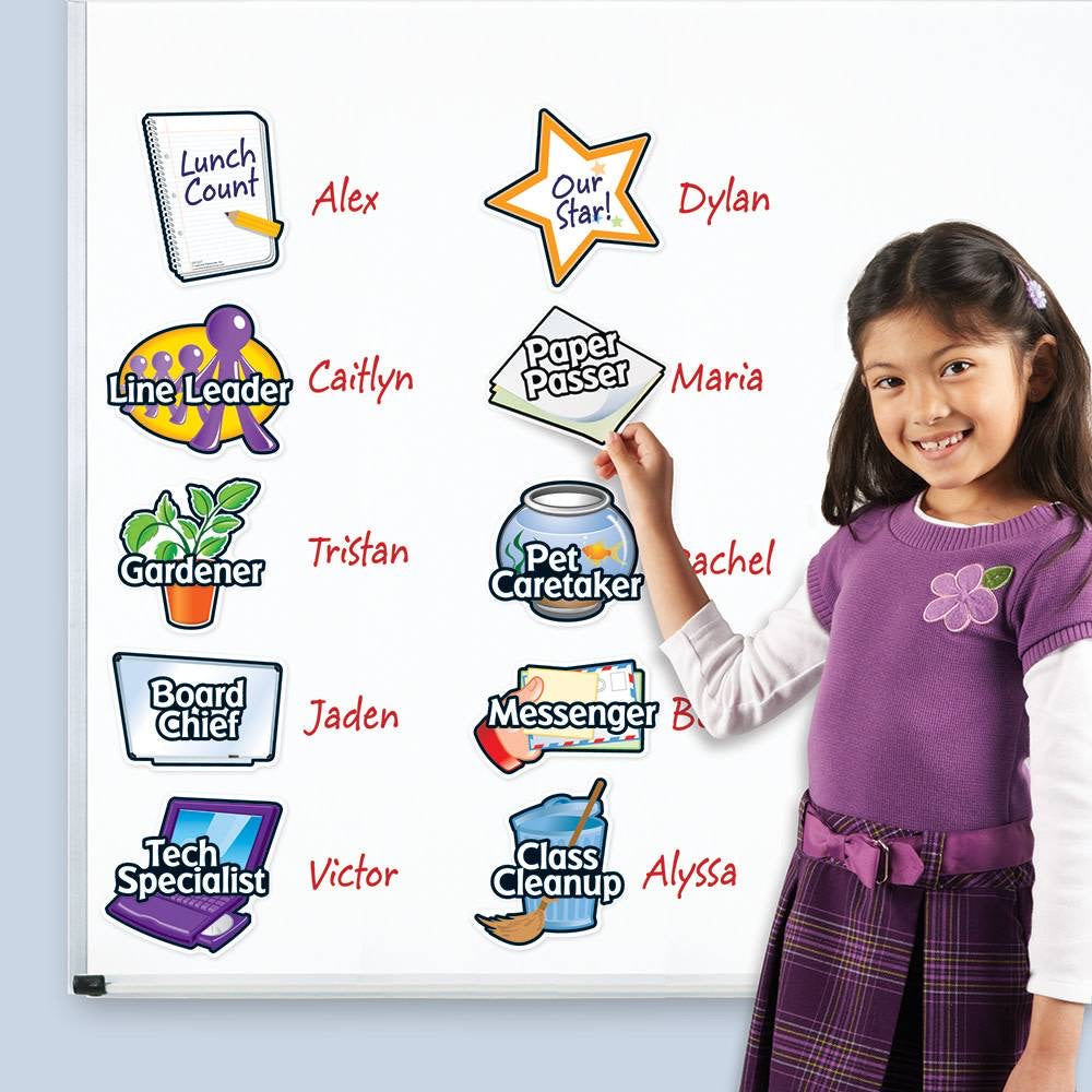 Magnetic Job Labels