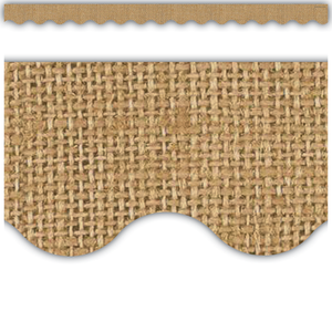 Burlap Border