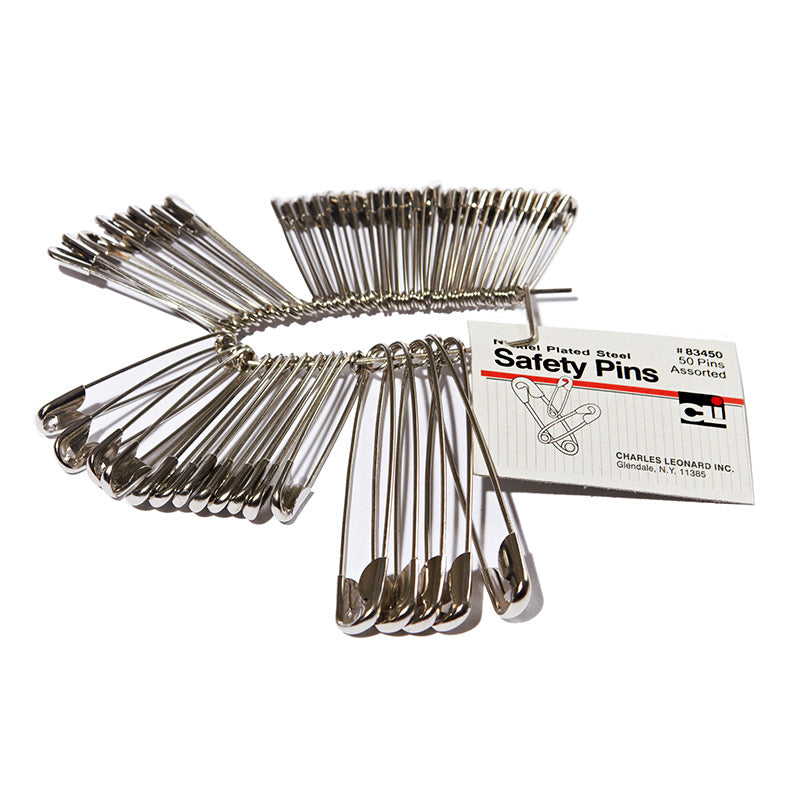 Safety Pins Assorted Sizes