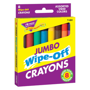 Jumbo Wipe-Off Crayons