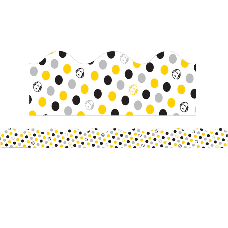 Peanuts Dots Extra Wide Border