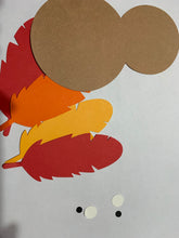 Load image into Gallery viewer, Thanksgiving Turkey Craft
