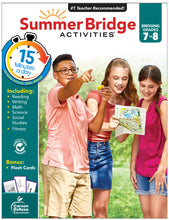 Load image into Gallery viewer, Summer Bridge Activities 7-8 (Students entering M3)
