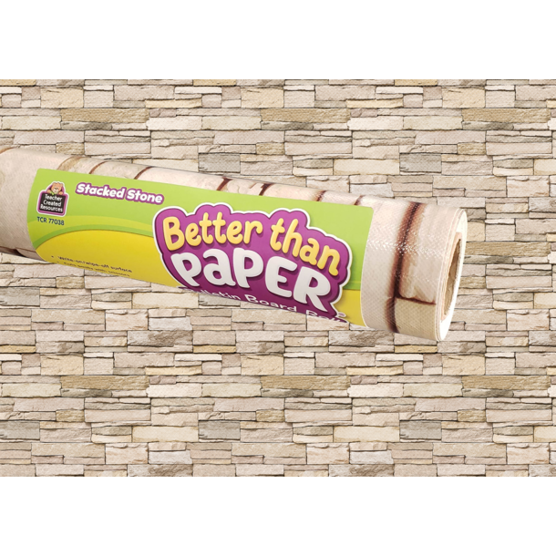 Stacked Stone Better Than Paper Bulletin Board Roll