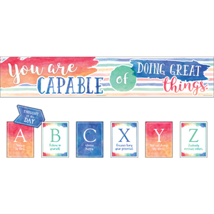 You Are Capable of Doing Great Things Bulletin Board Display