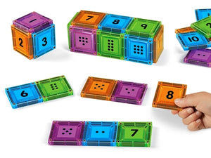 Double Sided Magnetic Number Tiles