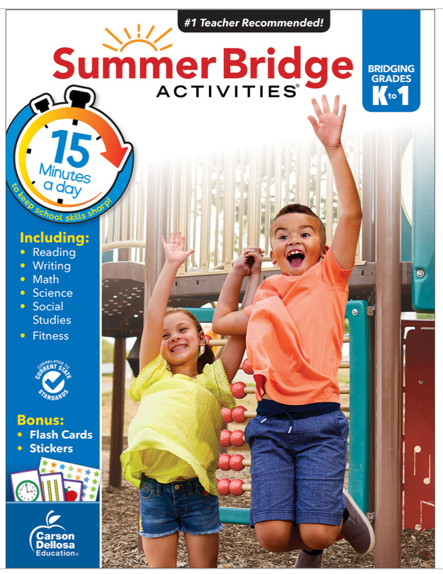 Summer Bridge Activities K-1 (Students entering Primary 2)