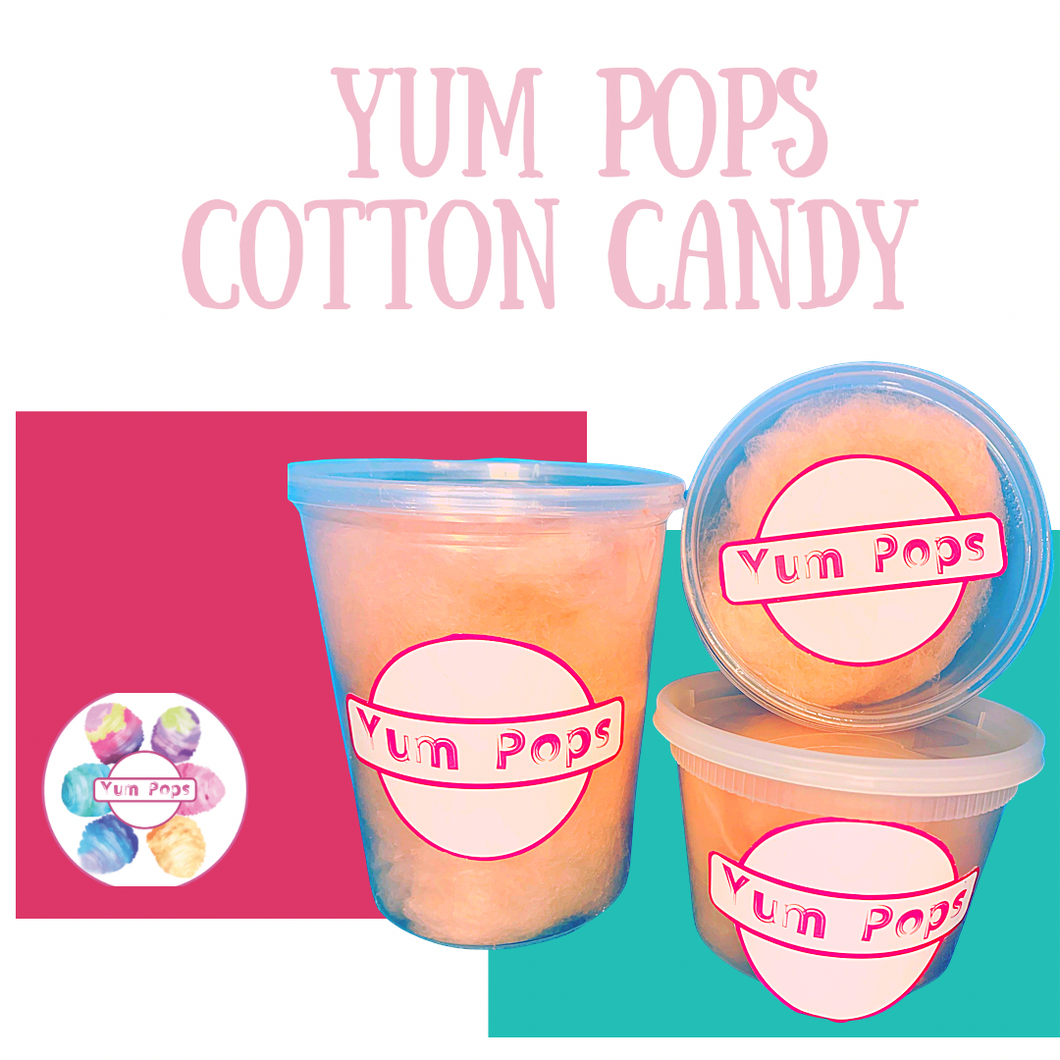 Yum Pops Cotton Candy