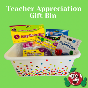 Teacher Appreciation Gift Bins