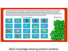 Load image into Gallery viewer, Snap &amp; Build CVC Words
