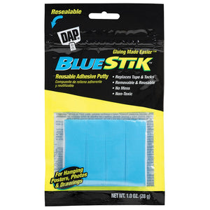 Dap Blue Reusable Adhesive Stick Tak