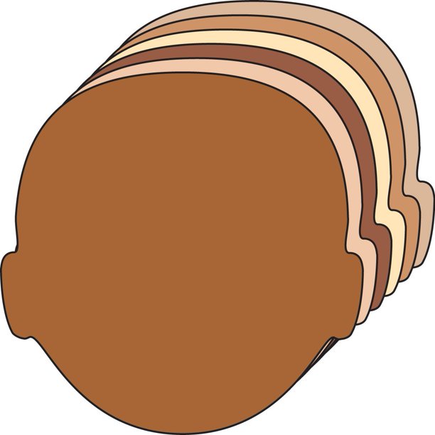 Multicultural Face Cut Outs Pack