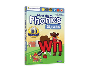 Meet the Phonics Digraphs DVD
